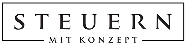 Steuern mit Konzept